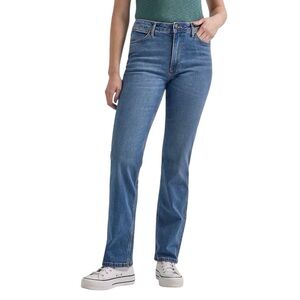 Wrangler 16 Long (34L) High Rise True Straight Women’s Jeans Stretch MT1STHD